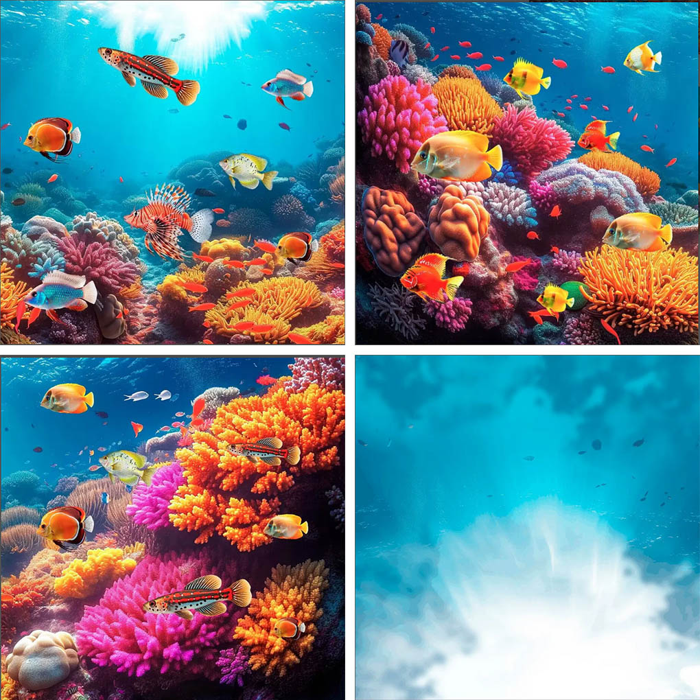 Aquarium Fish Of The World - Mehofond Unterwasserwelt, Meeresboden, Fotografie-Hintergrund, Sommer, Ozean,