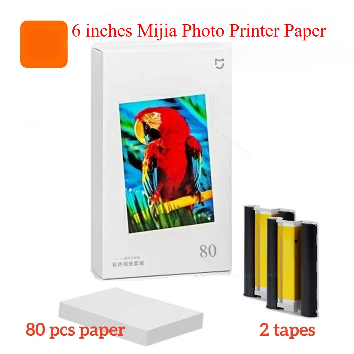 Aquarium Xiaomi - MIjia Fotodrucker Spezielles 6-Zoll-Fotopapier mit 80