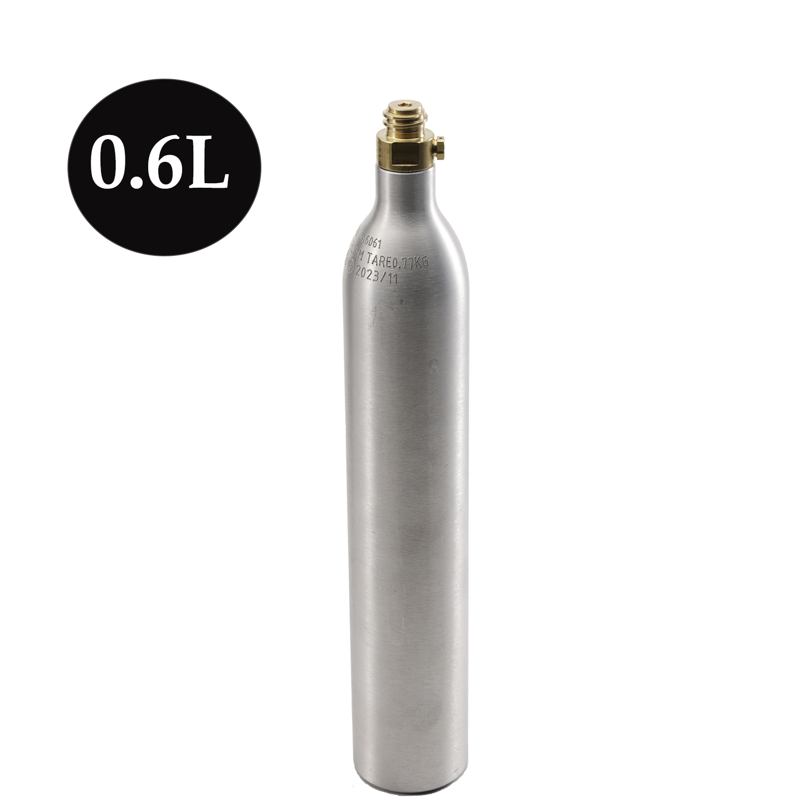 Aquarium Fish Shark - 0,6 l 0,64 kg leerer CO2-Gasflasche