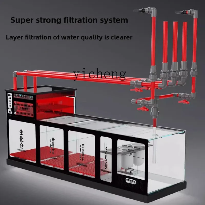 Aquarium Xxl - L14 Aquarium aus ultraweißem Glas, Wasserpflanzenbecken,