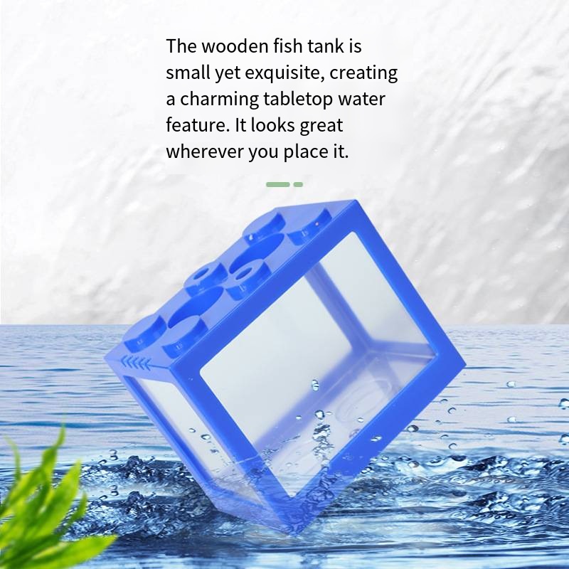 Neuartiges Blockförmiges Mini- – Aquarium Fish Pot Bewertung und Preis