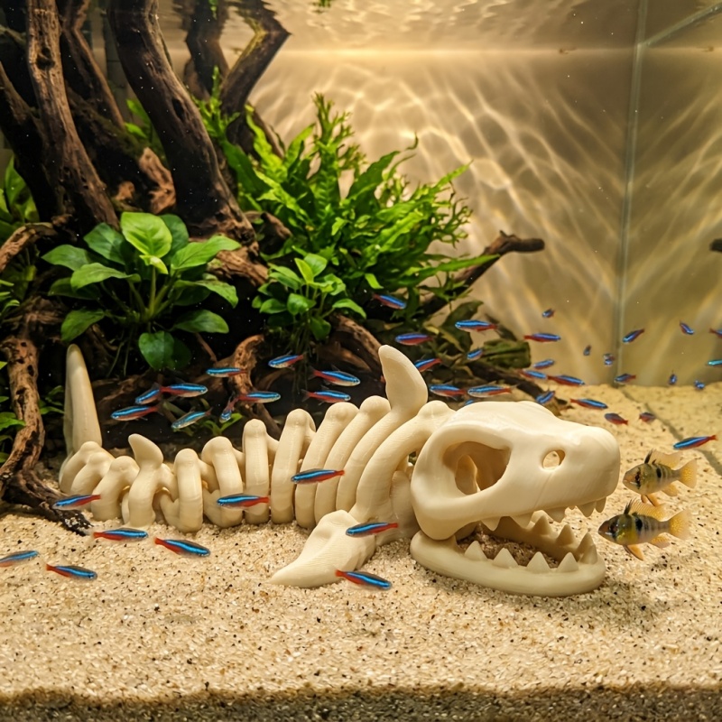 1 Stück 17 cm 3D-Haifischskele – Aquarium Fish Shark Bewertung und Preis
