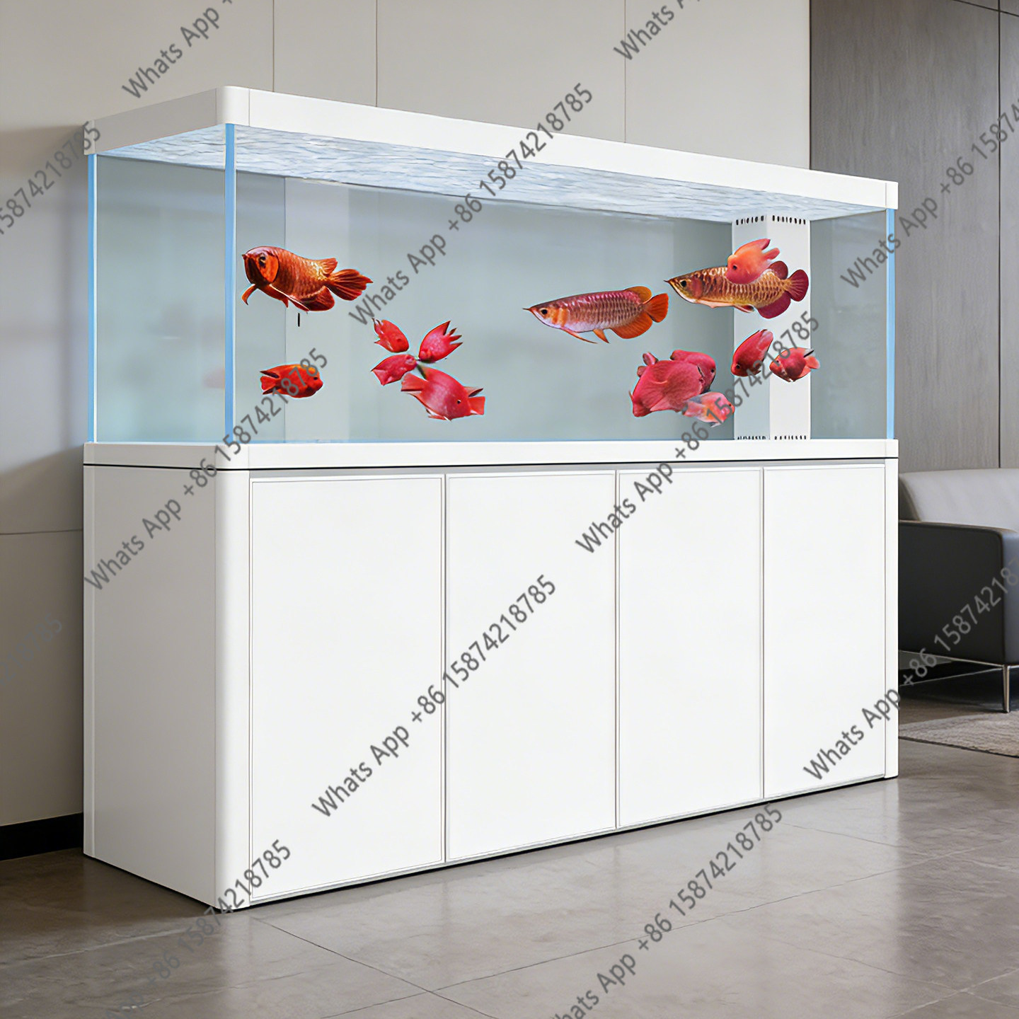 Neues ultraweißes Aquarium mit – Aquarium Xxl Bewertung und Preis