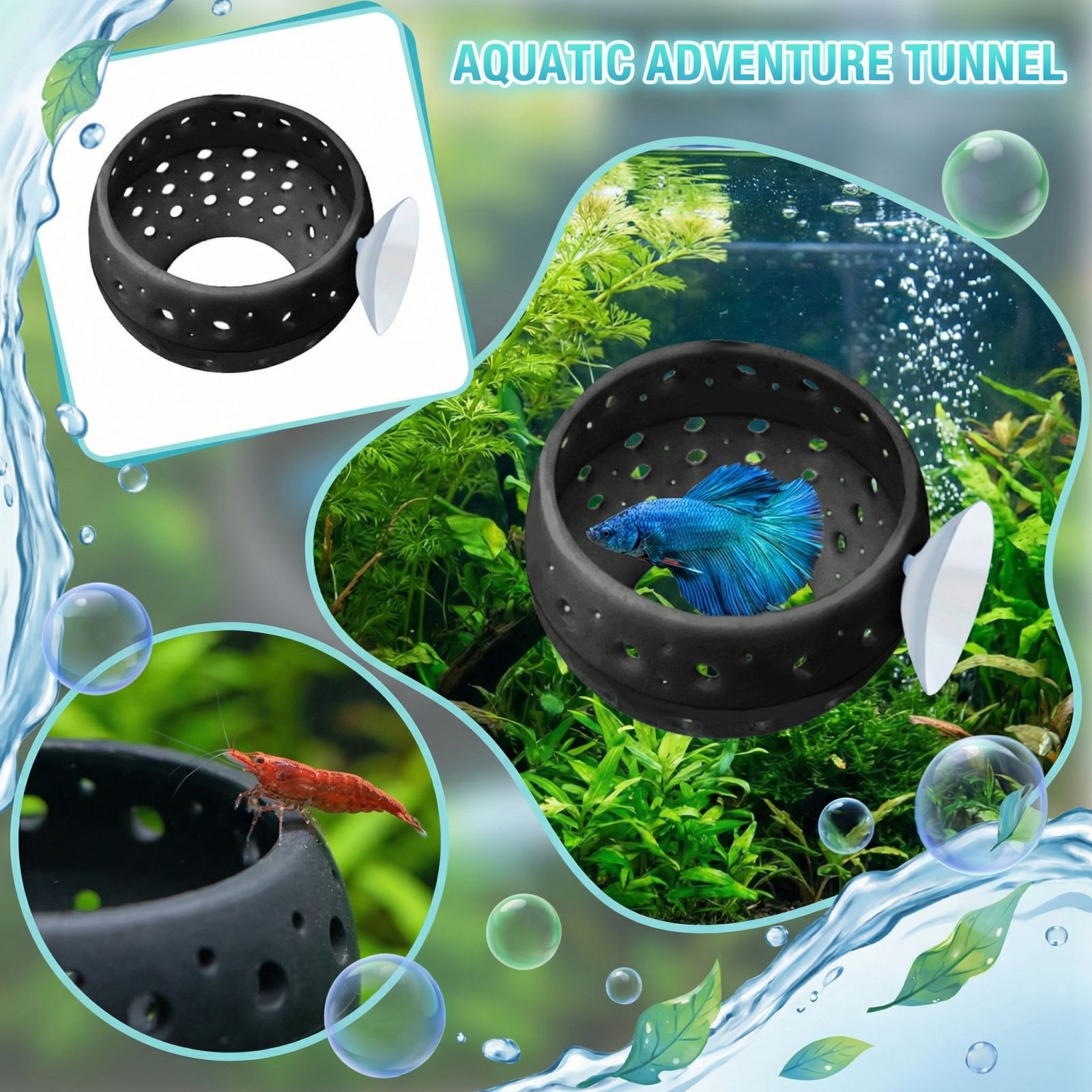 Betta Glühbirnen-Verstecktunne – Aquarium Fish Hideout Bewertung und Preis
