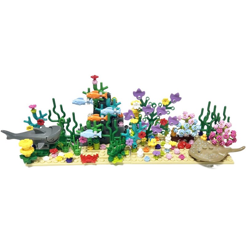 City MOC Aquarium Unterwasserw – Aquarium Fish Shark Bewertung und Preis